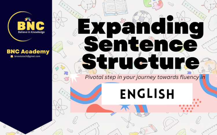  Mastering English Sentence Structure: Subject-Verb-Object